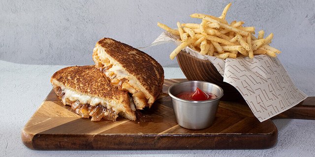 French Onion Grilled Cheese