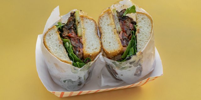 Sliced Steak Melt Sandwich
