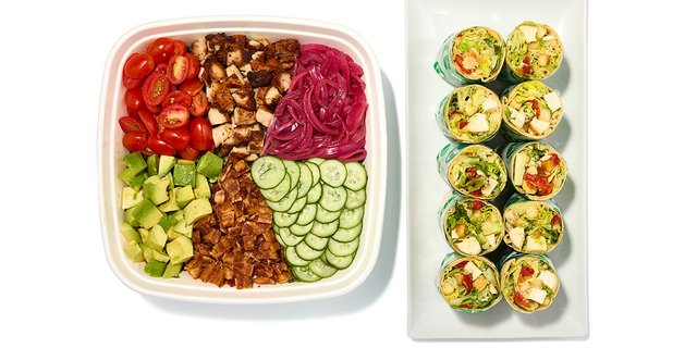 Wraps & Greens Box