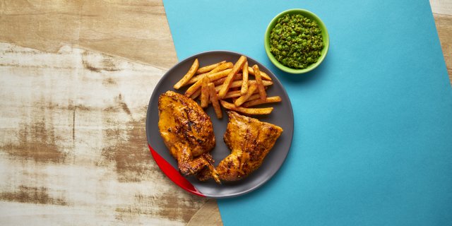 Half Chicken & 2 Sides