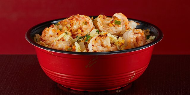 Hibachi Shrimp Bowl & Salad