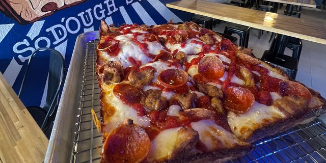 Large Notorious P.I.Z Pizza