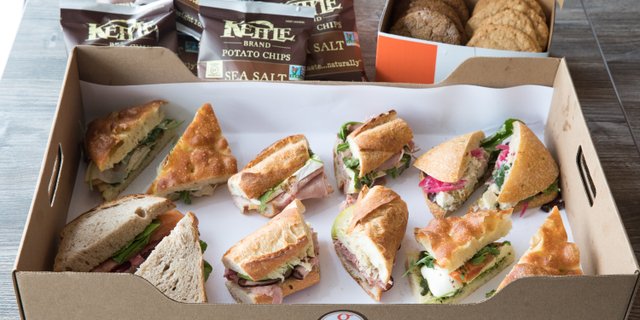 Sandwich & Salad Lunch Package for 5