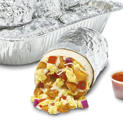 Regular Breakfast Egg & Potato Burrito