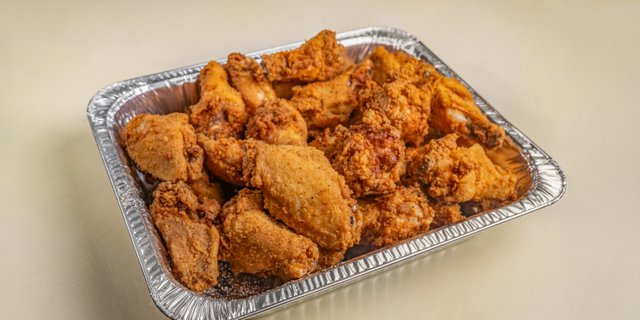 50-Piece Fresh Chicken Wings Tray