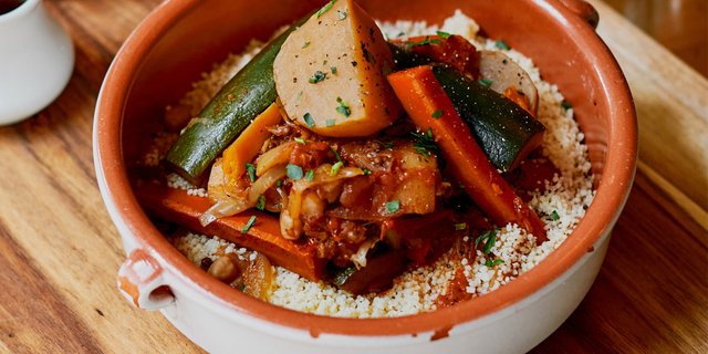 7 Vegetables Couscous Tajine