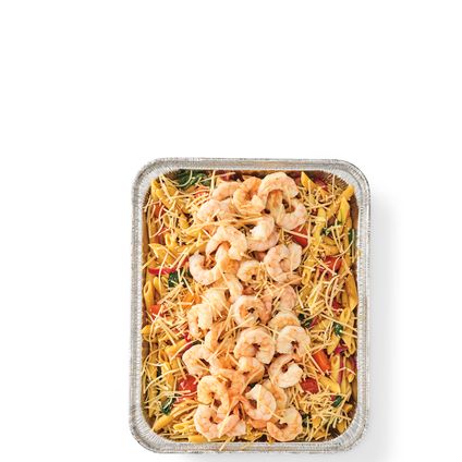 Pasta Fresca w/ Sautéed Shrimp Pan