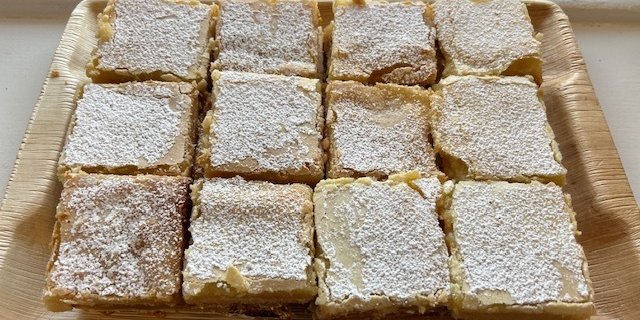 Lemon Bar Tray