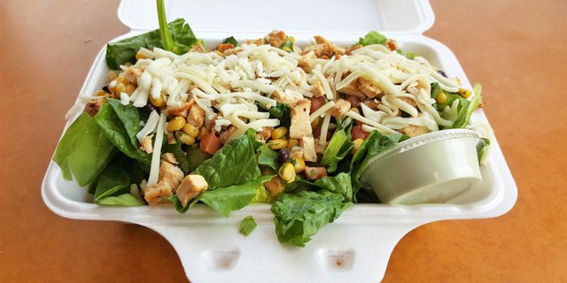 Individual Southwest Salad