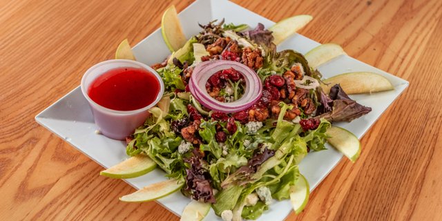 Individual Apple Walnut Crunch Salad