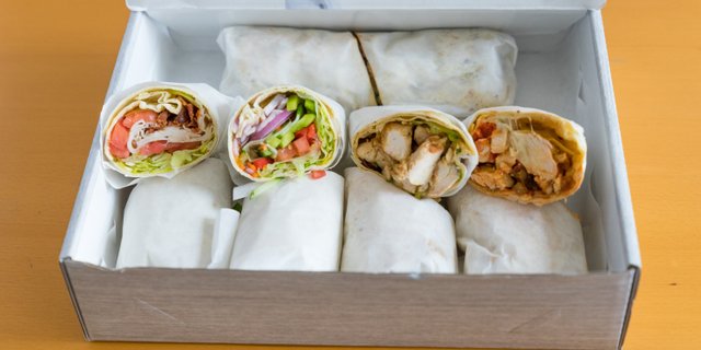 7 Assorted Wraps Tray