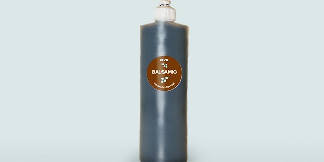 Bottle of Balsamic Dressing