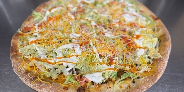Steak Taco Pizza