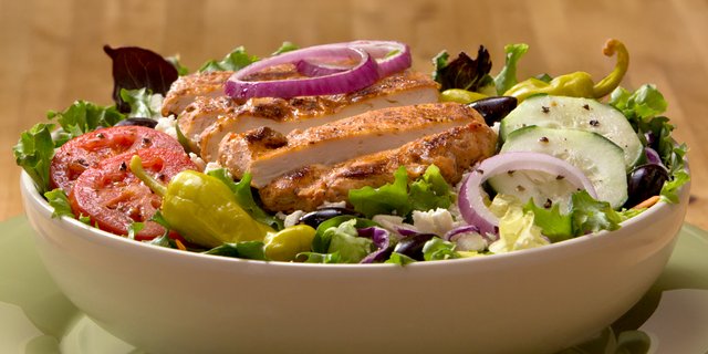 Greek Salad w/ Chicken Boxed Lunch