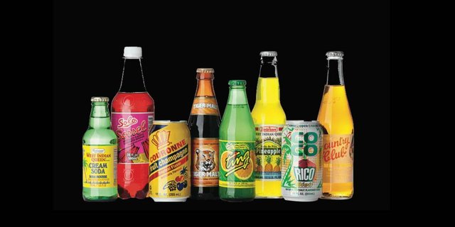 Assorted Caribbean Sodas