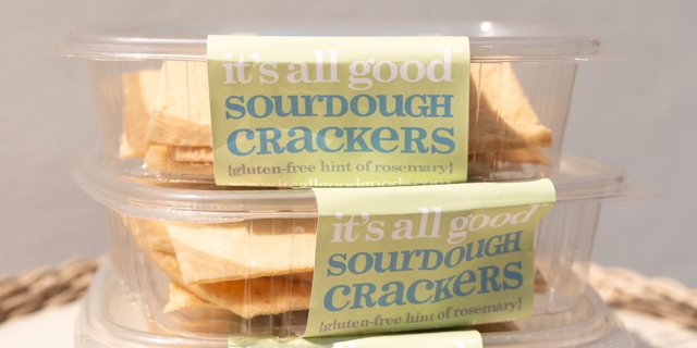 Sourdough Crackers
