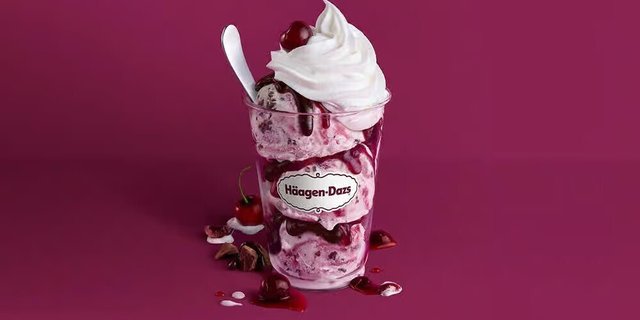 Dark Cherry Truffle Dazzler Sundae