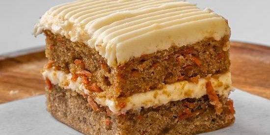 Carrot Cake Slices