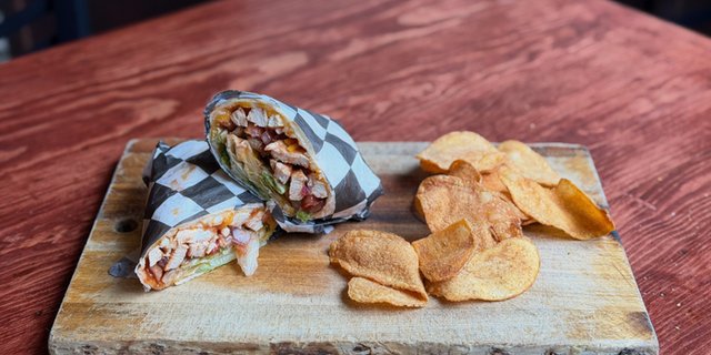 BBQ Chicken Half Wrap