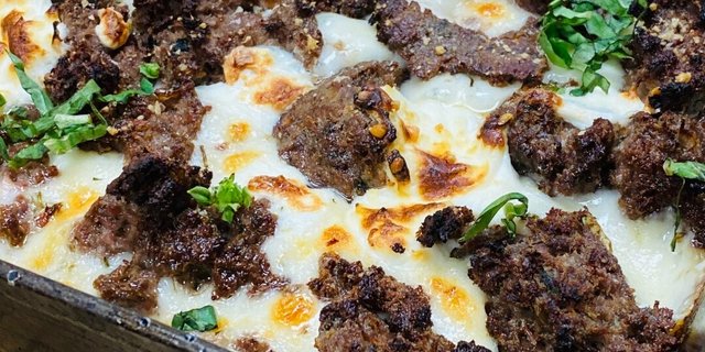 Meat-a-Baller Pizza