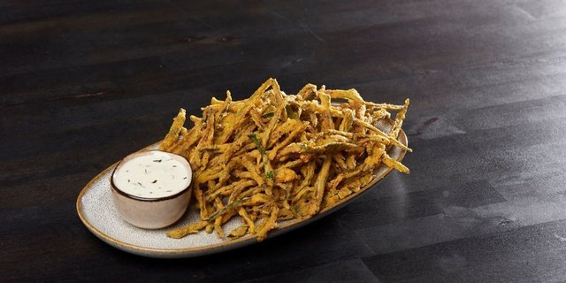 Crispy Okra Fries