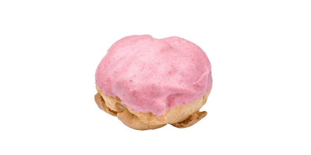Strawberry Eclair Cream Puff