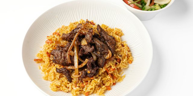 Uyghur Beef Pilaf