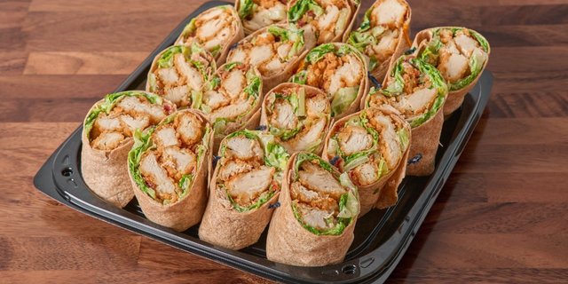 Crispy Chicken Caesar Wrap