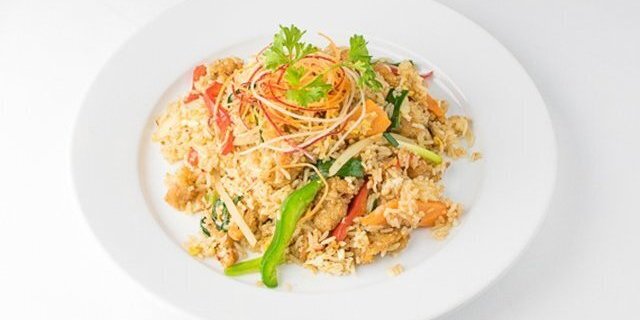 Golden Chicken Fried Rice