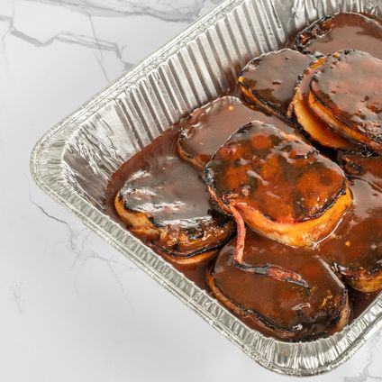 Bacon-Wrapped Meatloaf Buffet