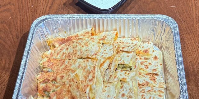 Buffalo Shrimp Quesadillas