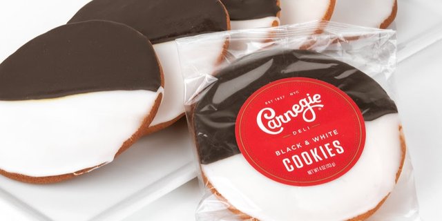 Carnegie Deli Giant Black & White Cookie