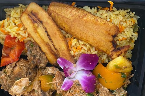 Spicy Creole Pineapple Chicken w/ Veggie Rice