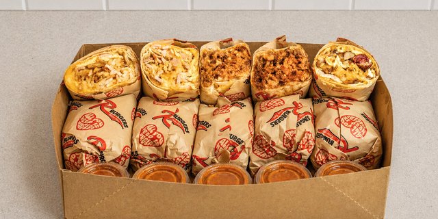 10-Pack Trio Breakfast Burritos