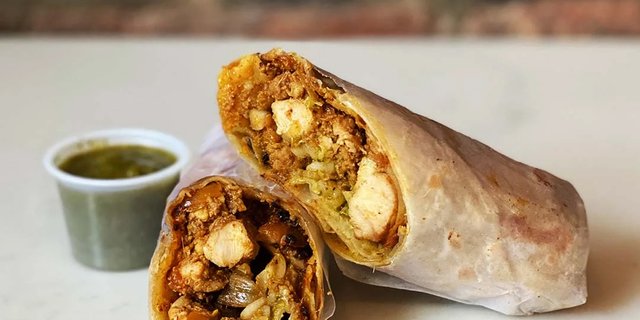 Chicken Korma Kathi Roll