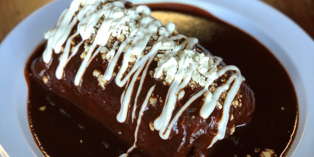 Chicken Mole Burrito