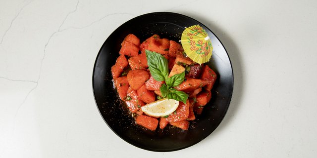 Watermelon & Tomato Salad
