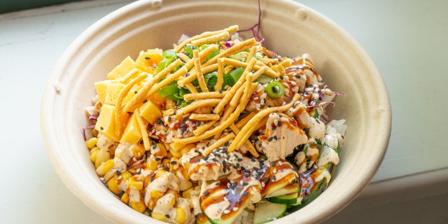Garlic Chicken Bowl