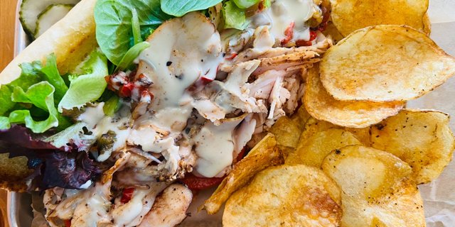 Turkey & Cheese Nord'East-Style Sandwich