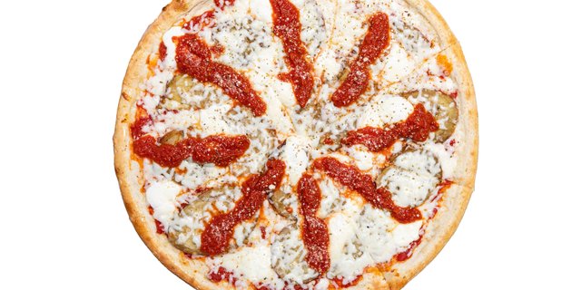 Eggplant Parm Pizza
