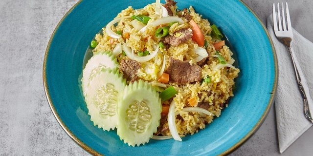 Yellow Curry Fried Rice