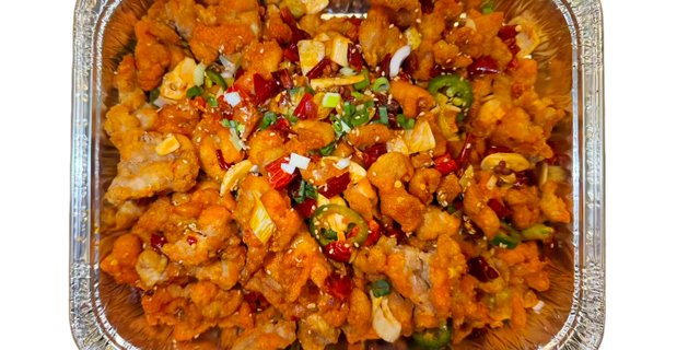 Three-Flavor Pepper Chicken
