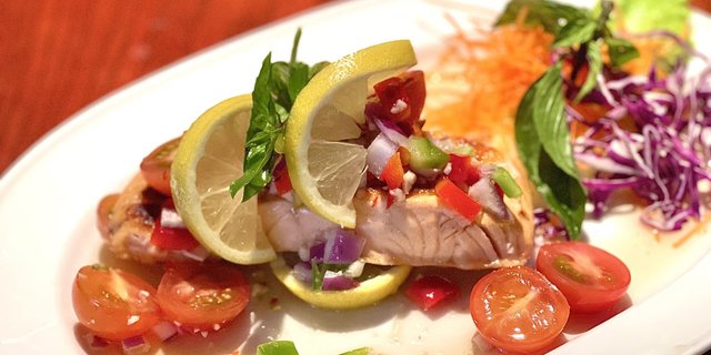 Jumping Salmon