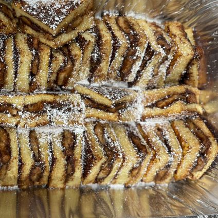 Nutella Stuffed French Toast Tray