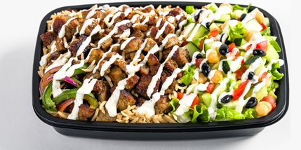 Large Lamb Over Rice Package
