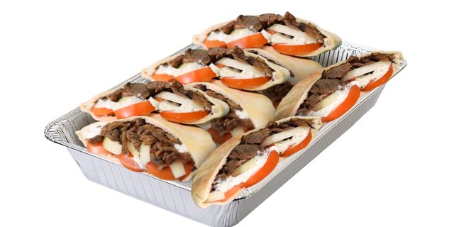Gyro-Style Shawarma Party Platter