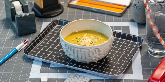 Vegetarian Broccoli White Cheddar Soup