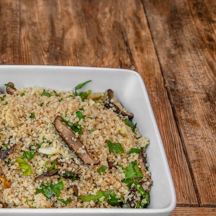Quinoa w/ Mushrooms & Fennel