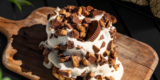 Loaded Reese's Cinnamon Rolls