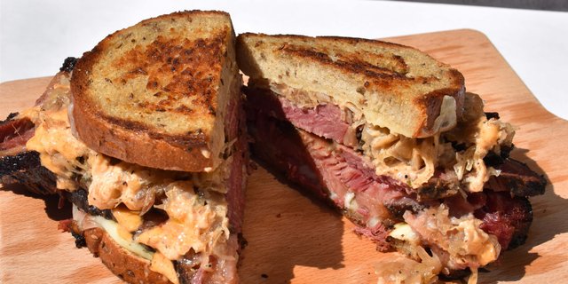 Smoked Reuben Sandwich